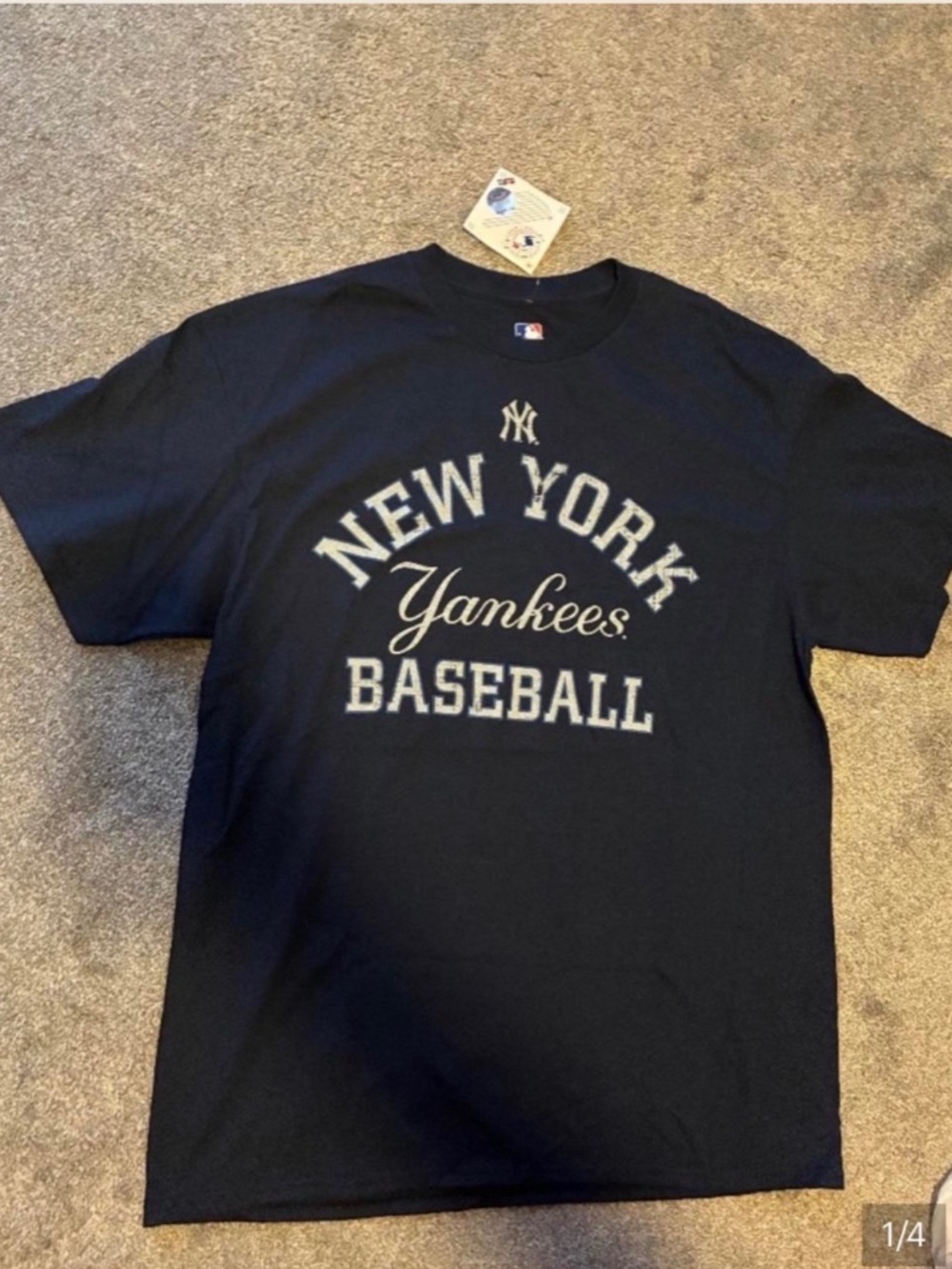 Aaron Judge short sleeve shirt men's Large athletic fit Yankees